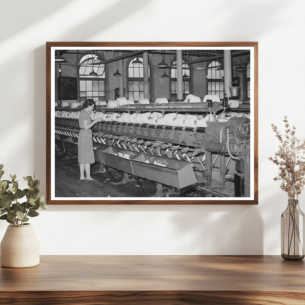 Cotton Thread Winding Machines Laurel Mills 1939 - Available at KNOWOL