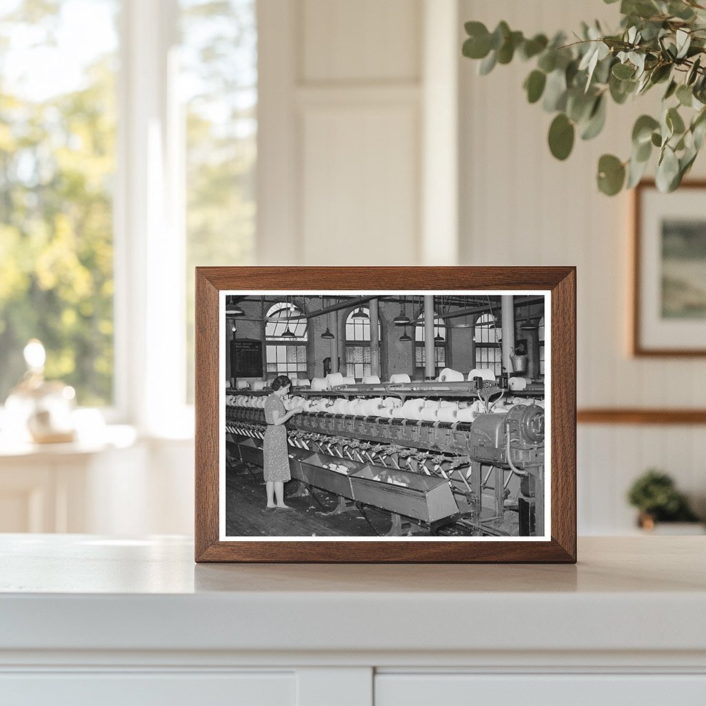 Cotton Thread Winding Machines Laurel Mills 1939 - Available at KNOWOL
