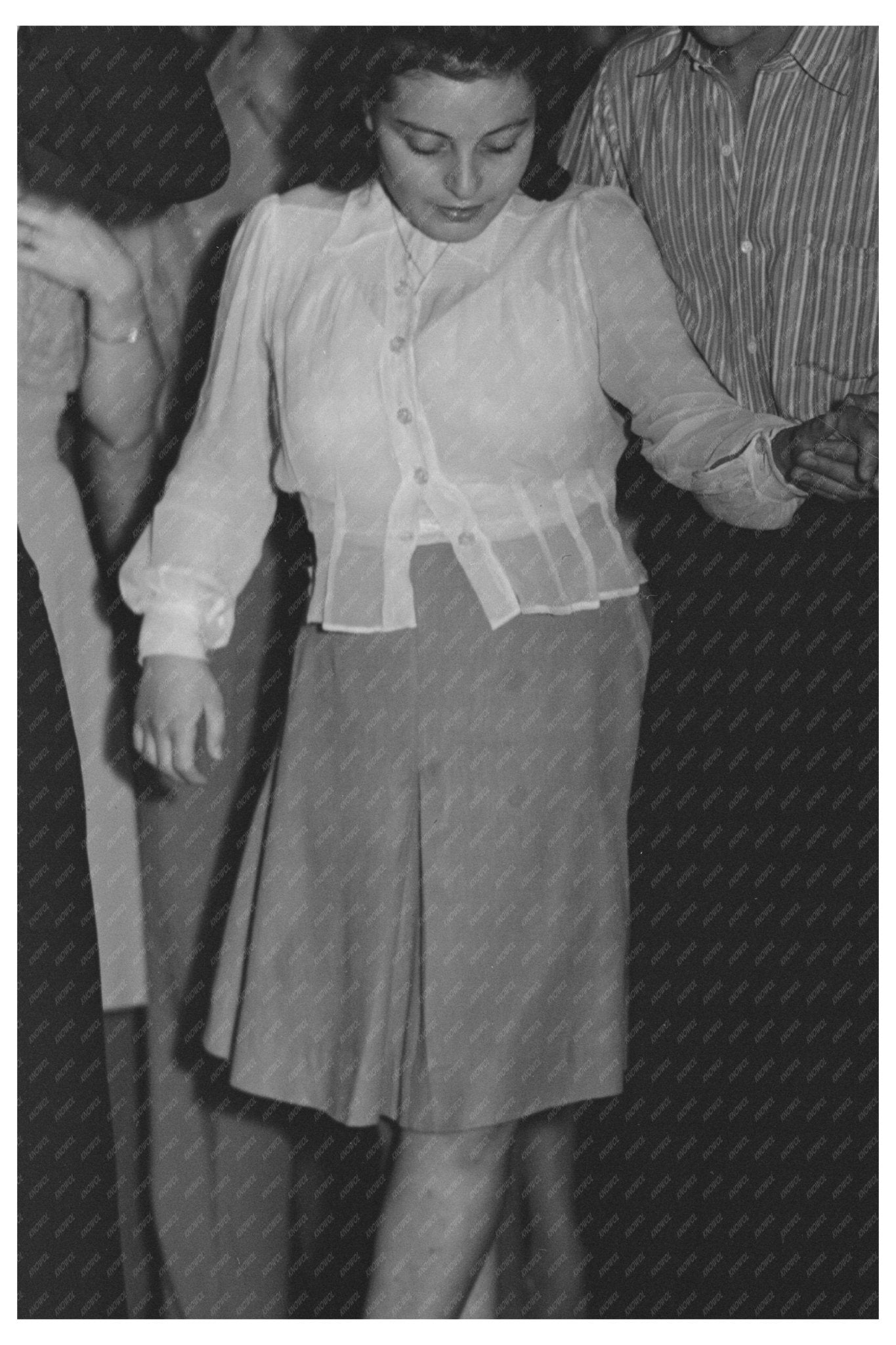 Couple Dancing at Shermans Dance Hall San Diego 1941 - Available at KNOWOL