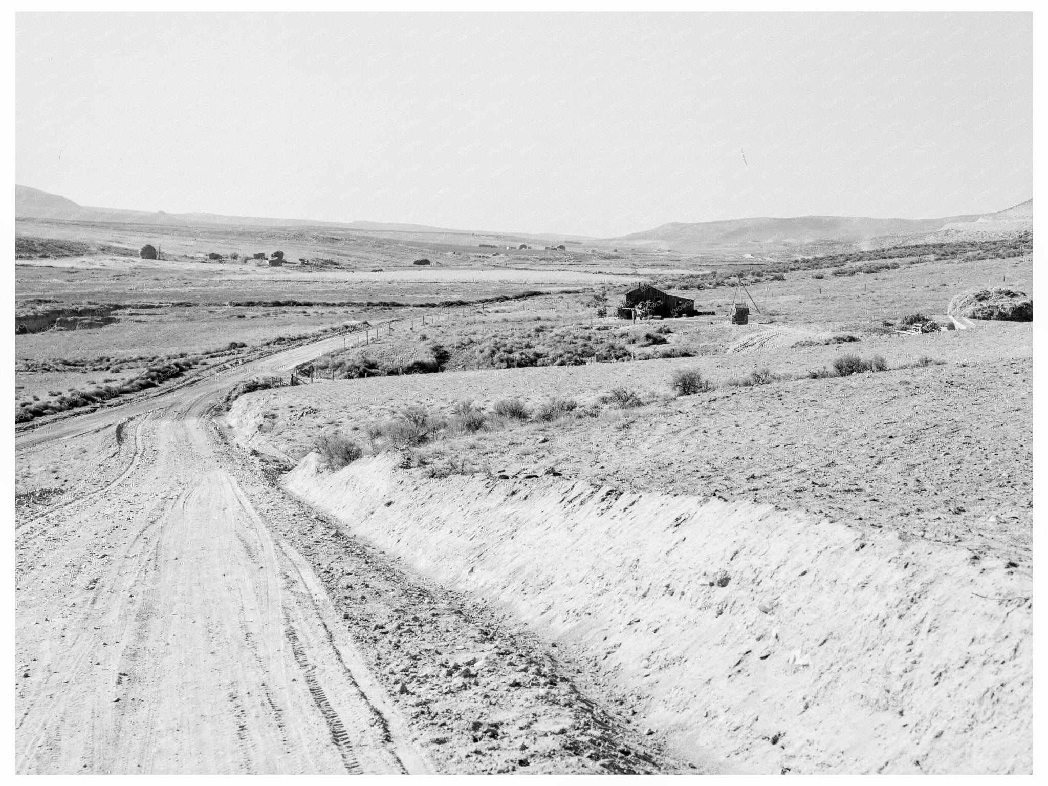 Cow Hollow Malheur County Oregon Vintage Photo 1939 - Available at KNOWOL