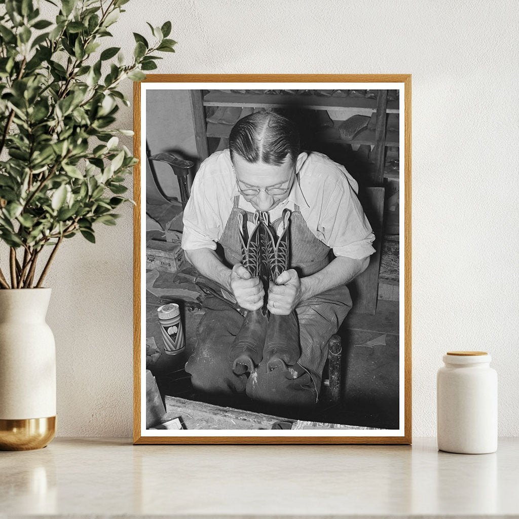 Cowboy Boots Craftsmanship Alpine Texas May 1939 - Available at KNOWOL