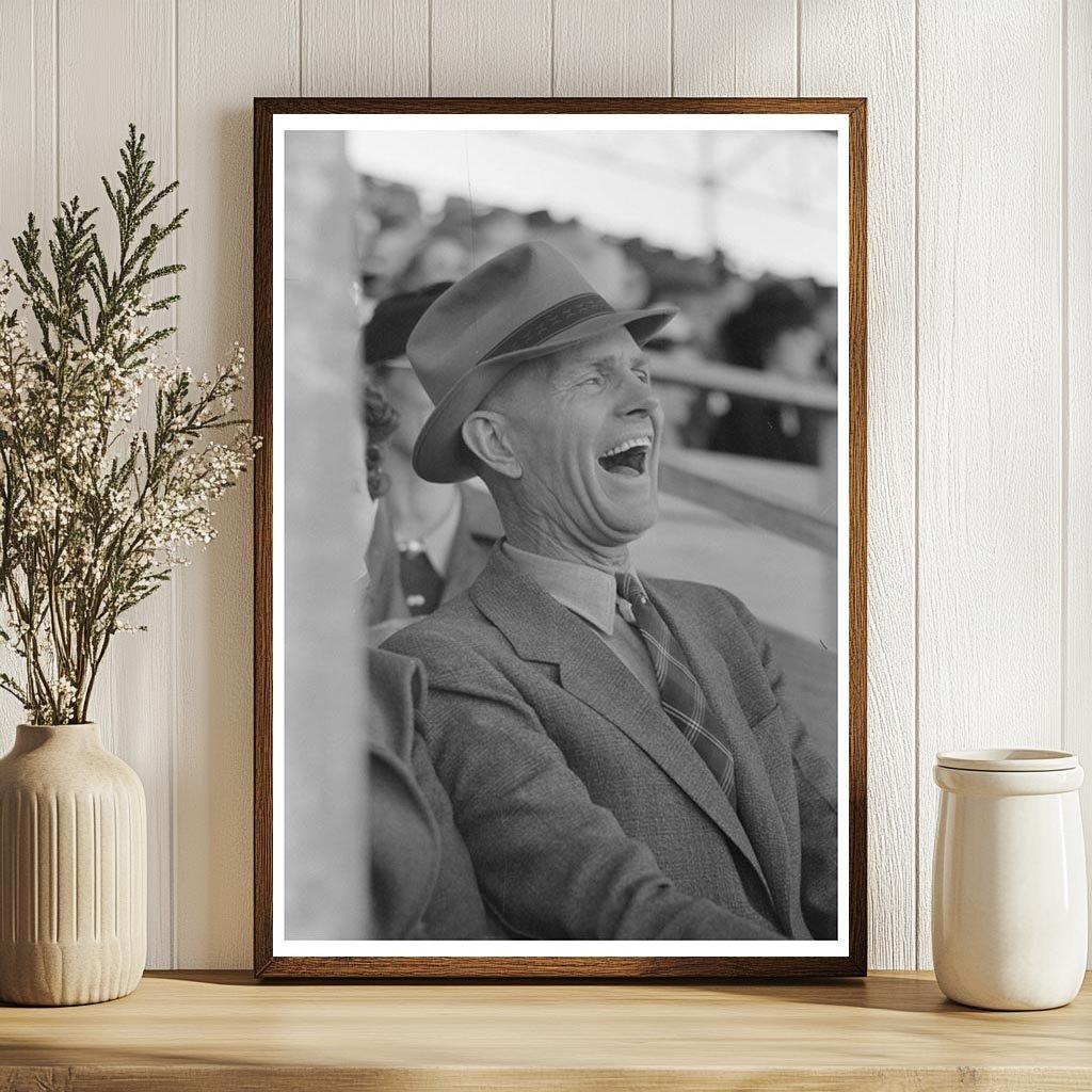 Cowboy Clown at San Angelo Rodeo March 1940 - Available at KNOWOL