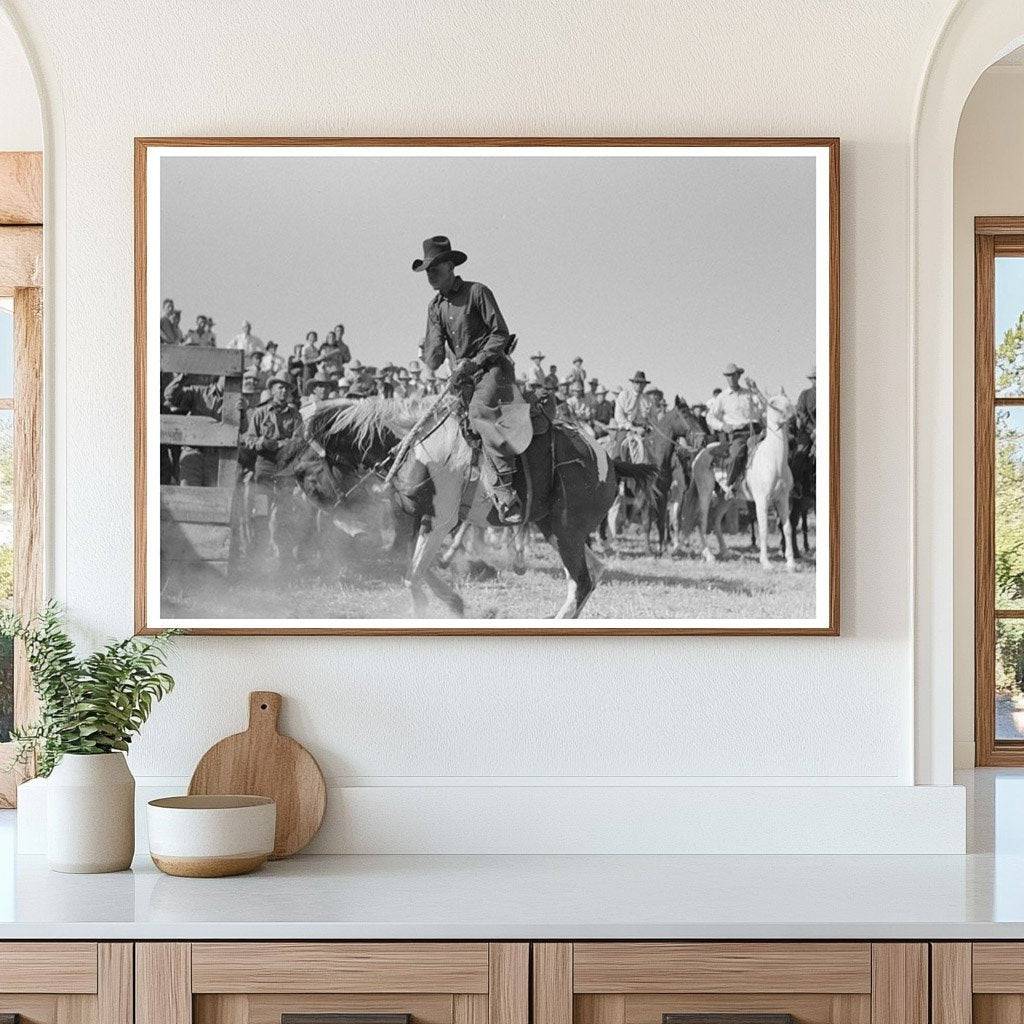 Cowboy in Rural New Mexico September 1939 - Available at KNOWOL