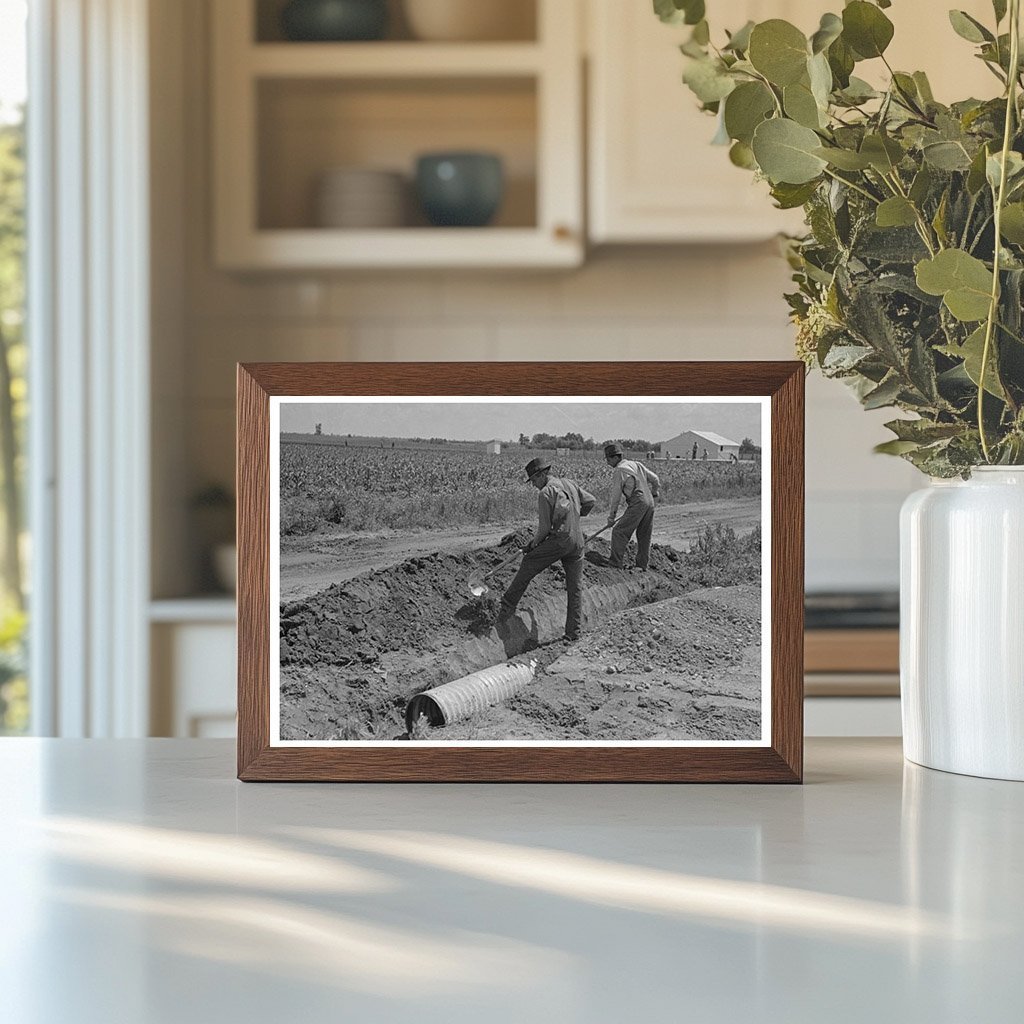 Culvert Construction in New Madrid County May 1938 - Available at KNOWOL