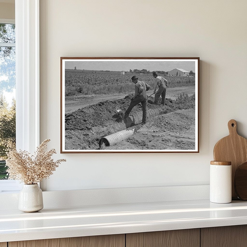 Culvert Construction in New Madrid County May 1938 - Available at KNOWOL