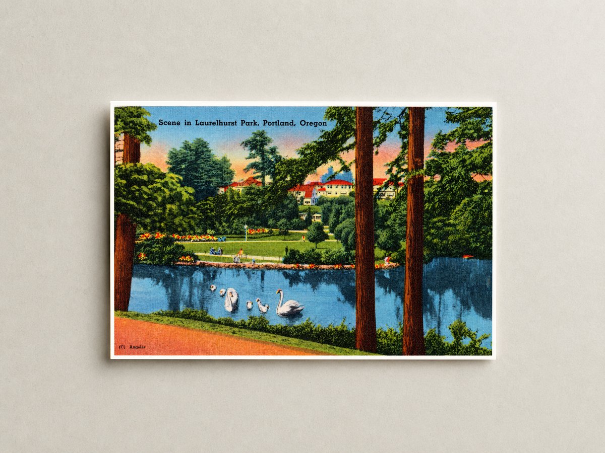 Portland, OR: Scene in Laurelhurst Park