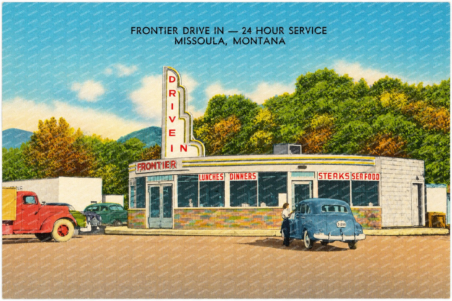 Missoula, MT: Frontier Drive in -- 24 hour service
