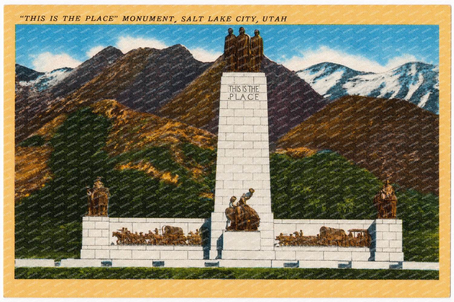 Salt Lake City, UT: "This is the place" Monument