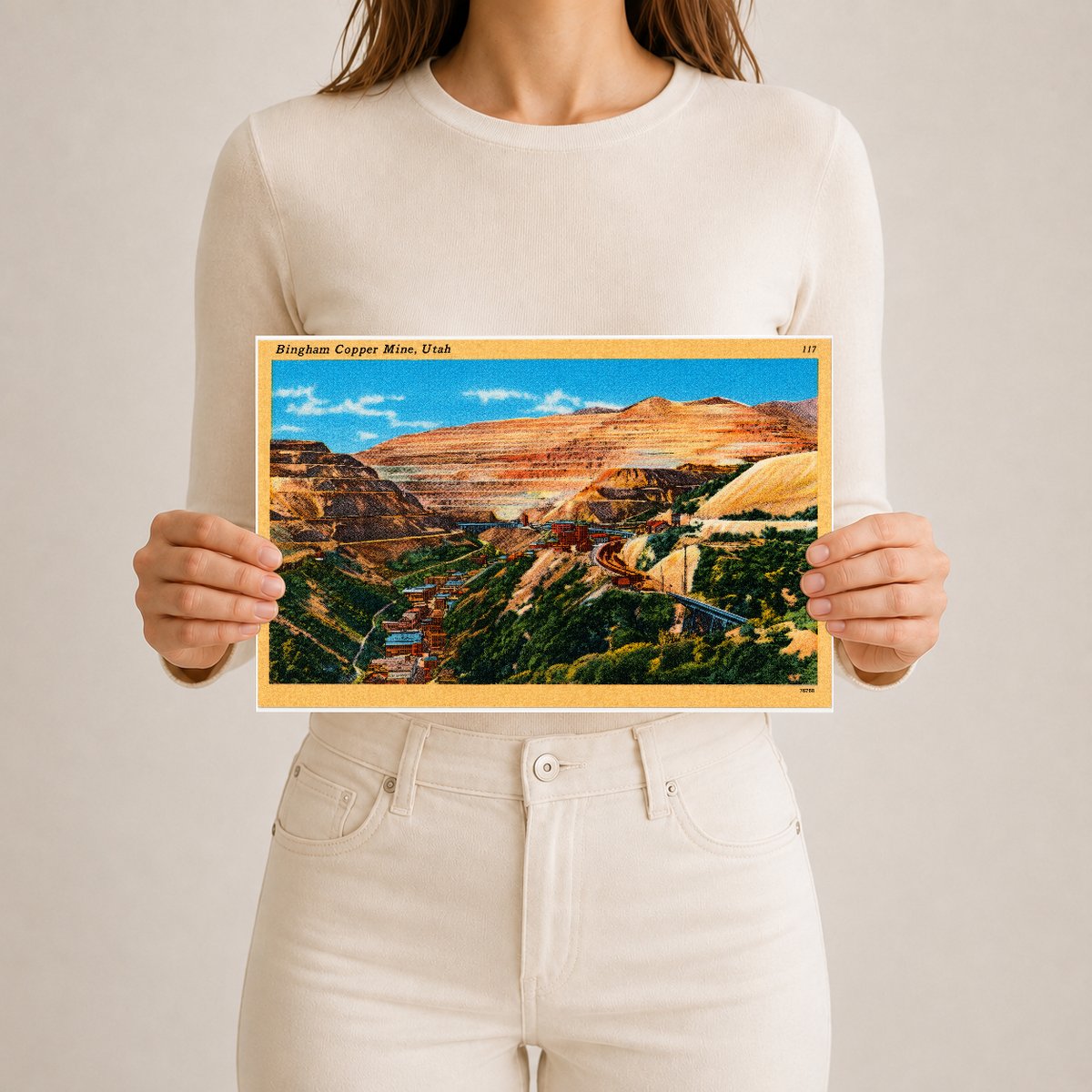 Bingham Copper Mine, UT: Historic View