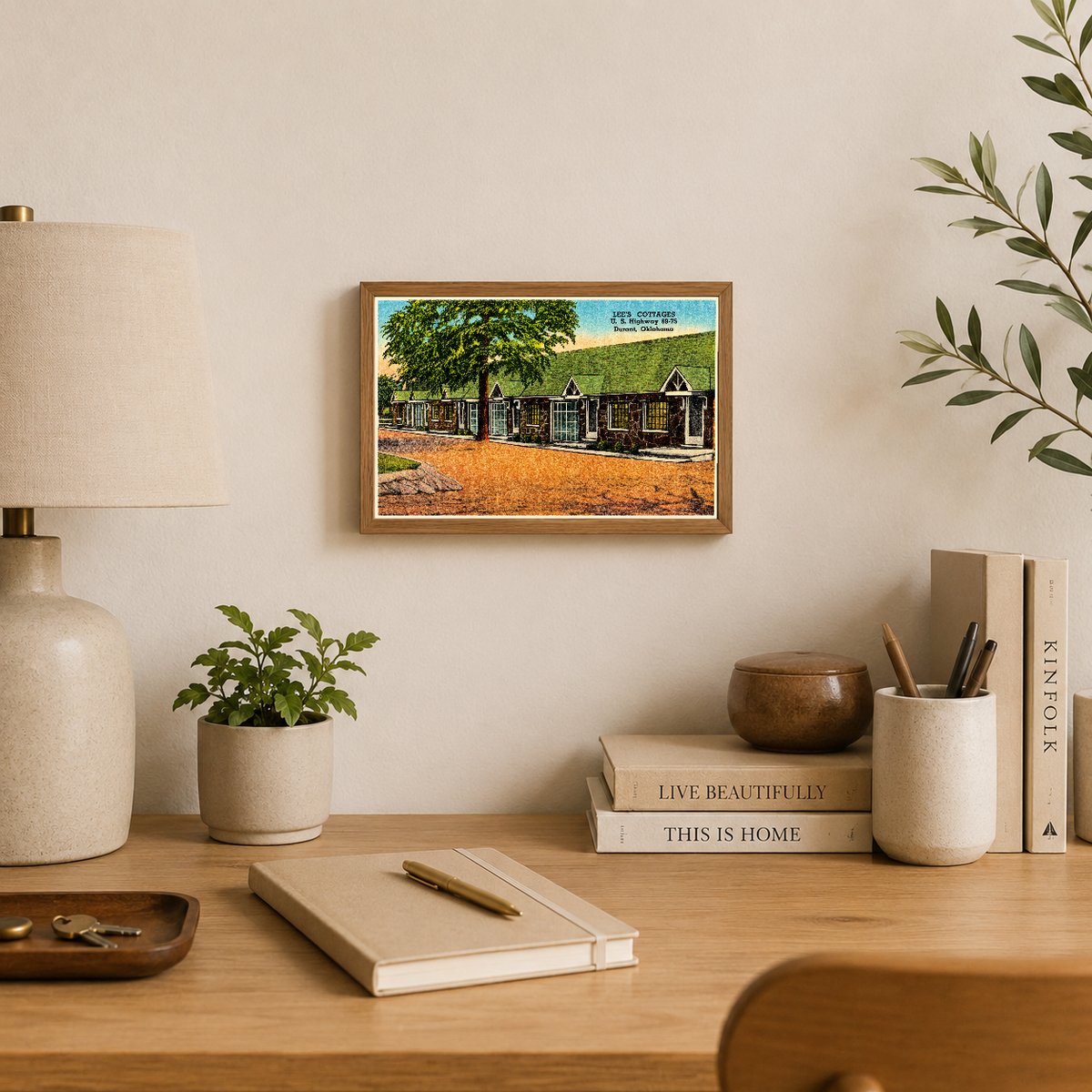Durant, OK: Lee's Cottages, U.S. Highway 69 - 75