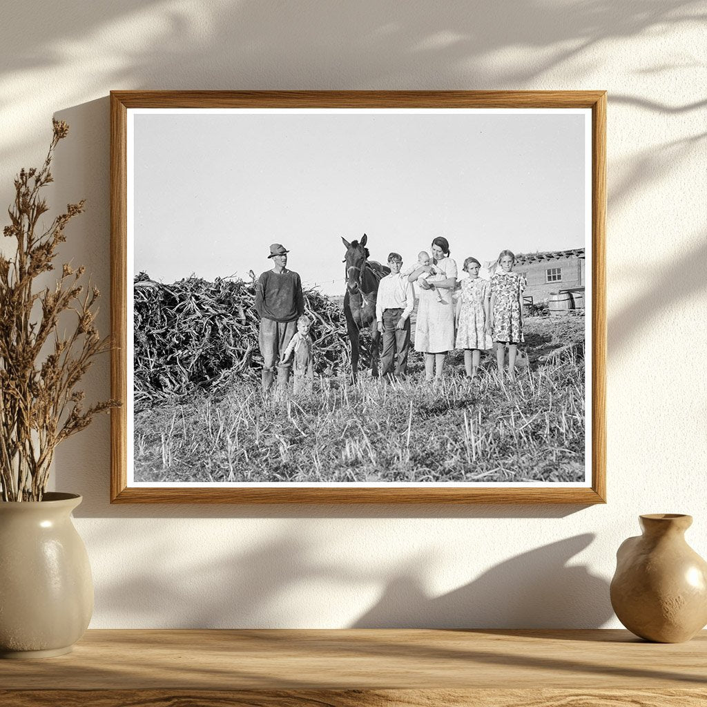 Daughtery Family in Warm Springs Oregon 1939 Vintage Photo - Available at KNOWOL