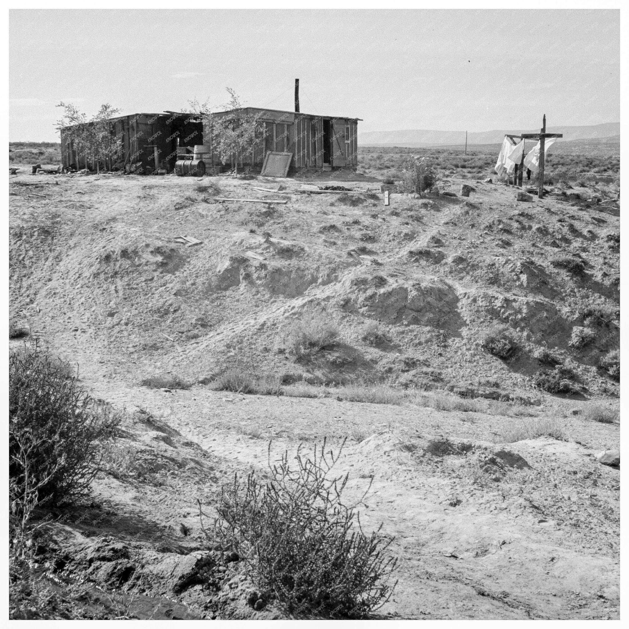 Dazey Farm Homedale Oregon October 1939 Vintage Image - Available at KNOWOL