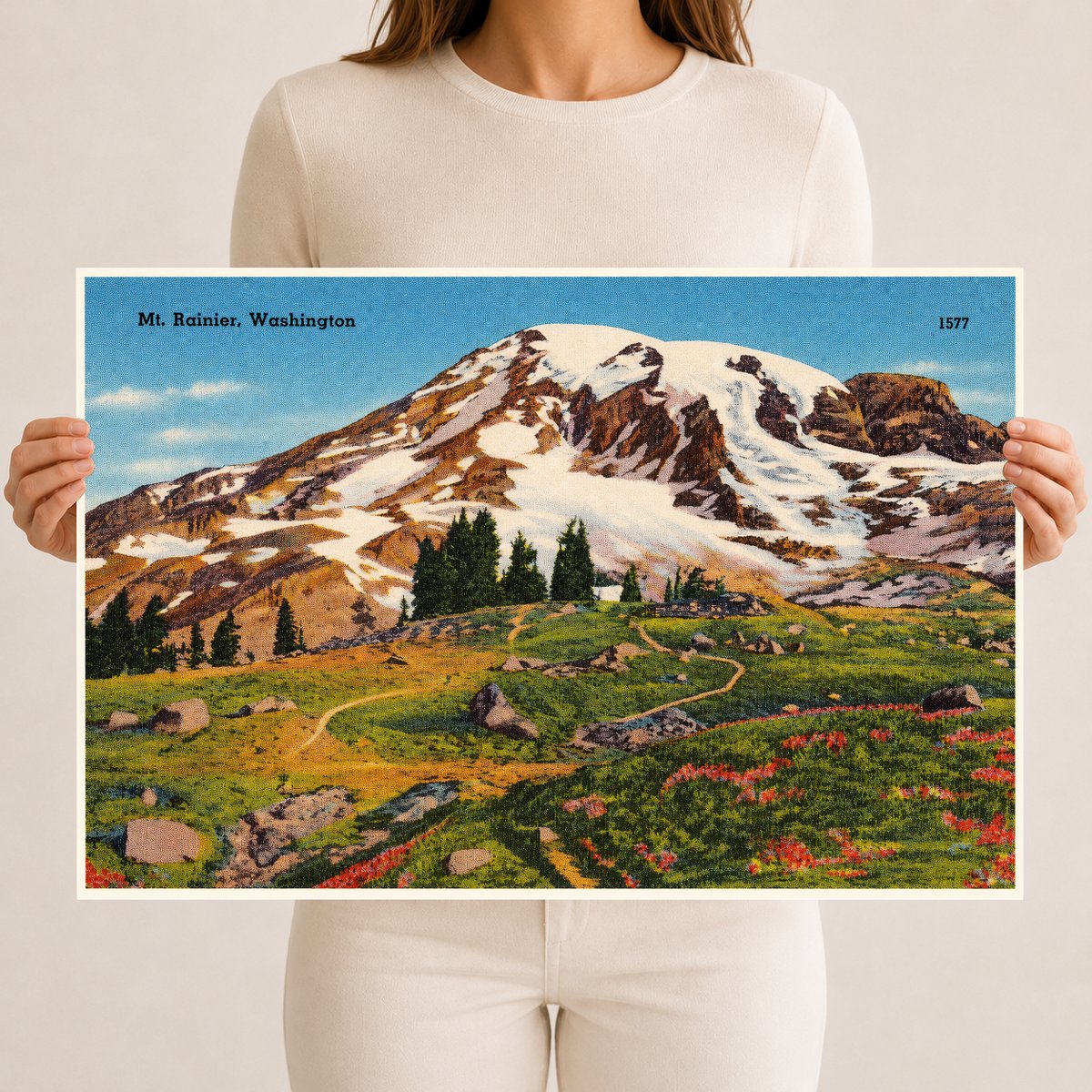 Rainier, Mount, WA: Mt. Rainier