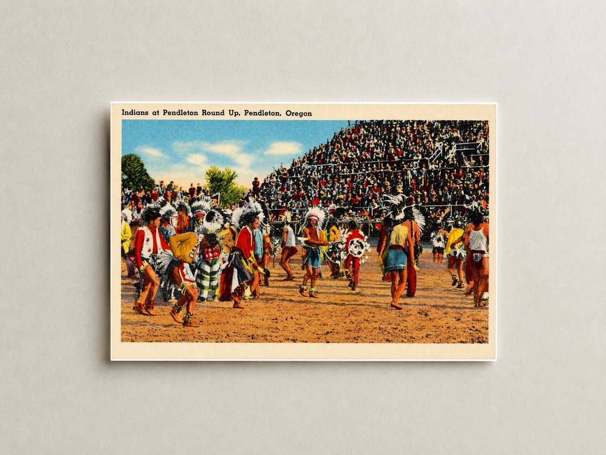 Pendleton, OR: Indians at Pendleton Round Up