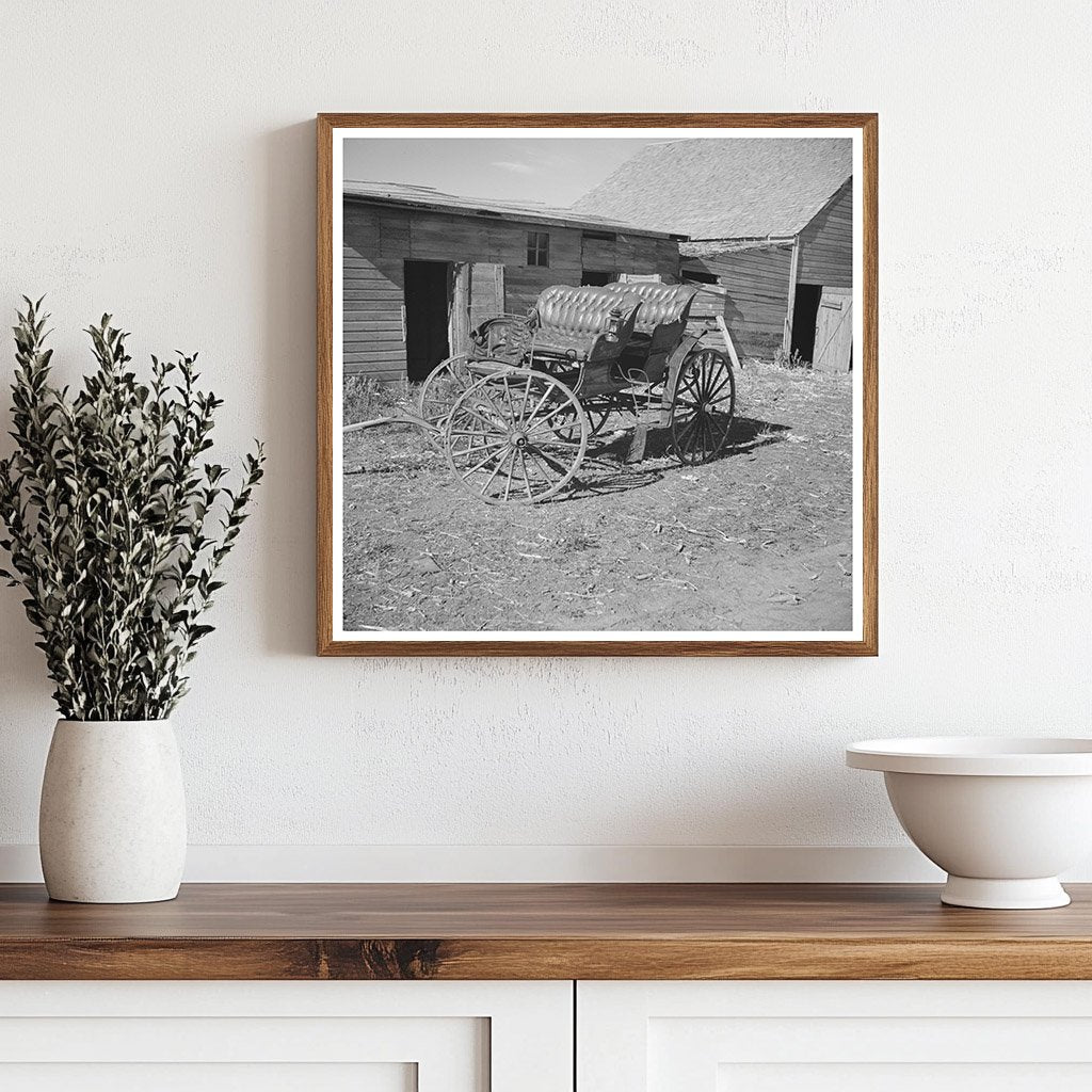 Des Lacs North Dakota Vintage Roadside Scene 1937 - Available at KNOWOL