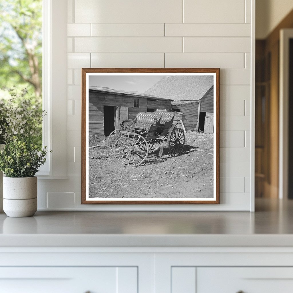 Des Lacs North Dakota Vintage Roadside Scene 1937 - Available at KNOWOL