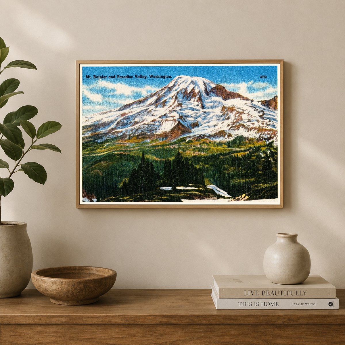 Paradise Valley, WA: Mt. Rainier and Paradise Valley