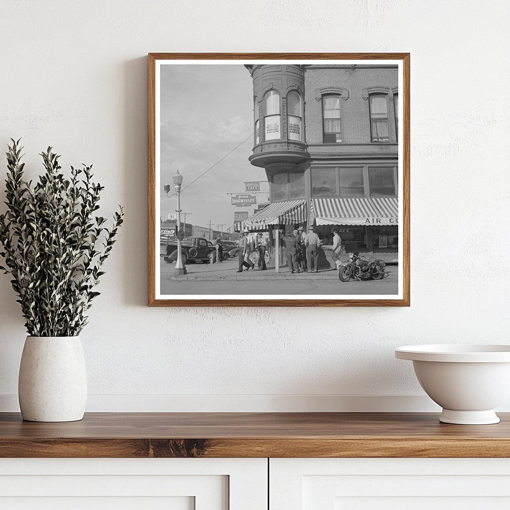 Dillon Montana Vintage Street Corner August 1942 - Available at KNOWOL