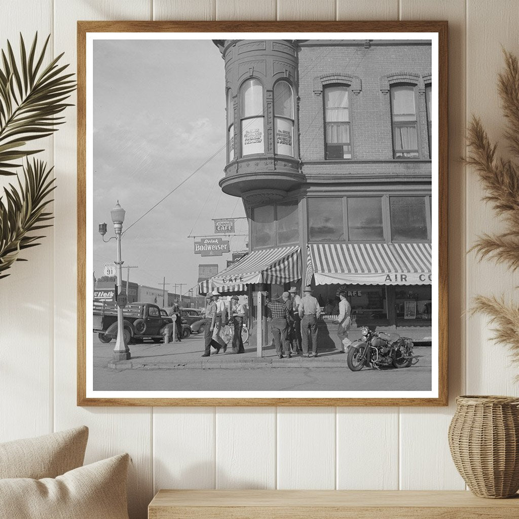 Dillon Montana Vintage Street Corner August 1942 - Available at KNOWOL