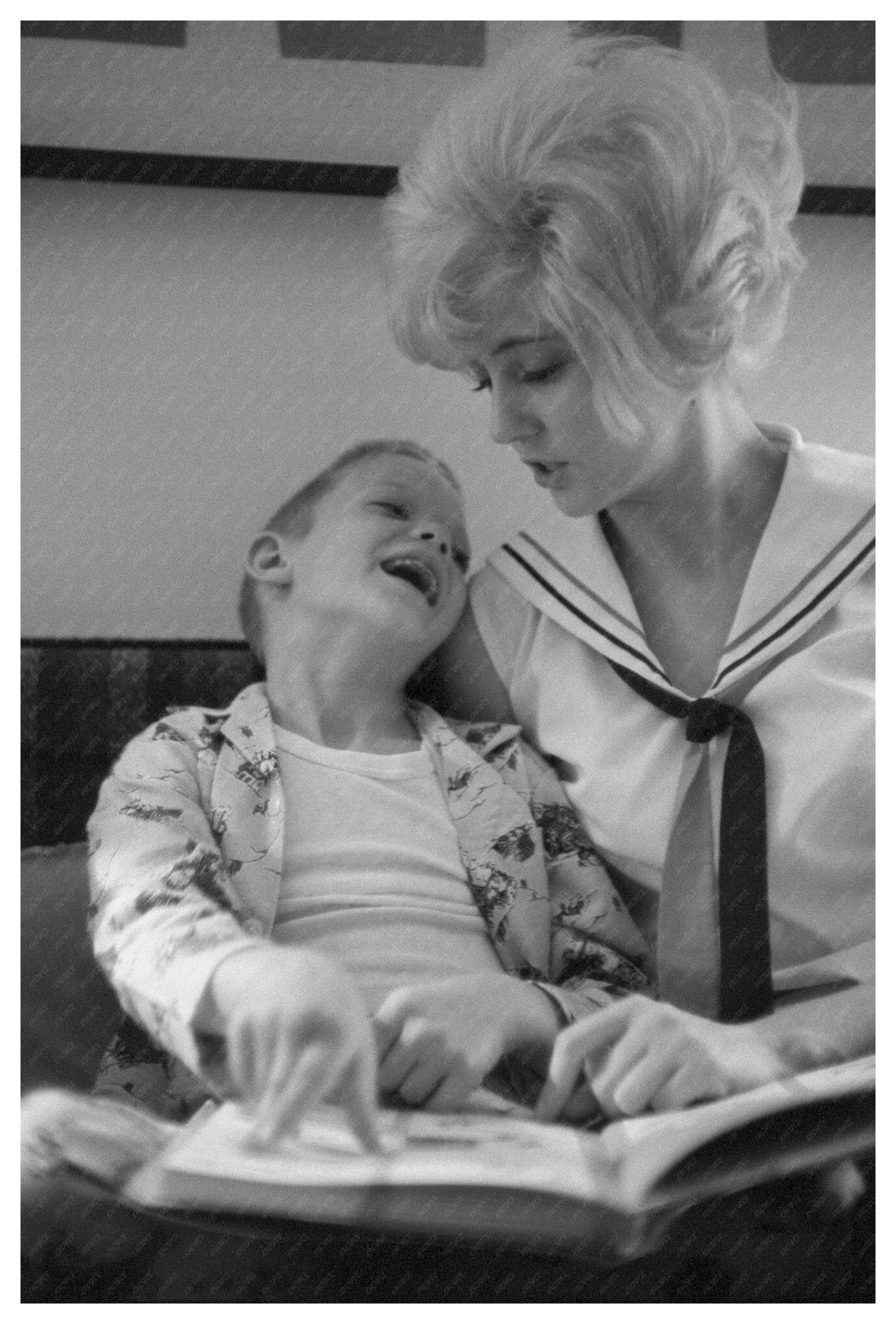 Divorced Mother 1965 Vintage Photo - Available at KNOWOL