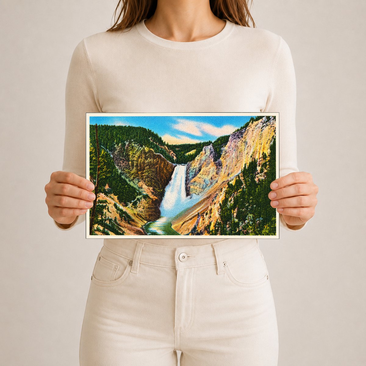 Grand Canyon Of The Yellowstone, WY: The Great Falls, Yellowstone National Park