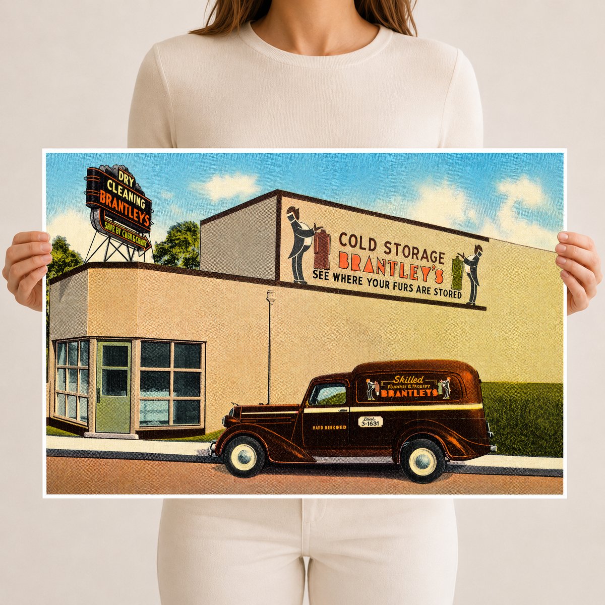 Jackson, MS: Brantley's Dry Cleaning, Brantley's Cold Storage, see where your furs are stored