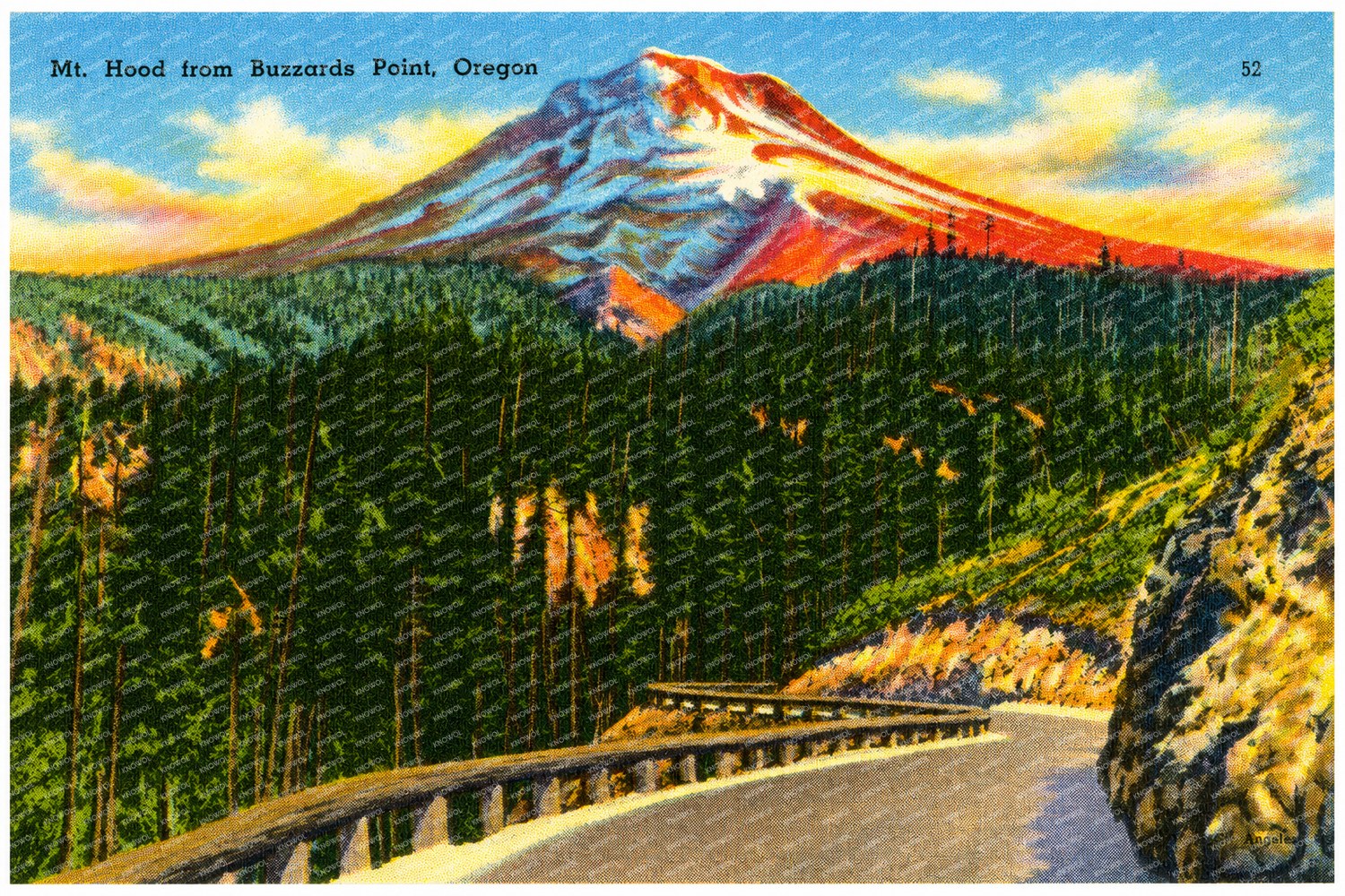 Hood, Mount, OR: Mt. Hood from Buzzards Point