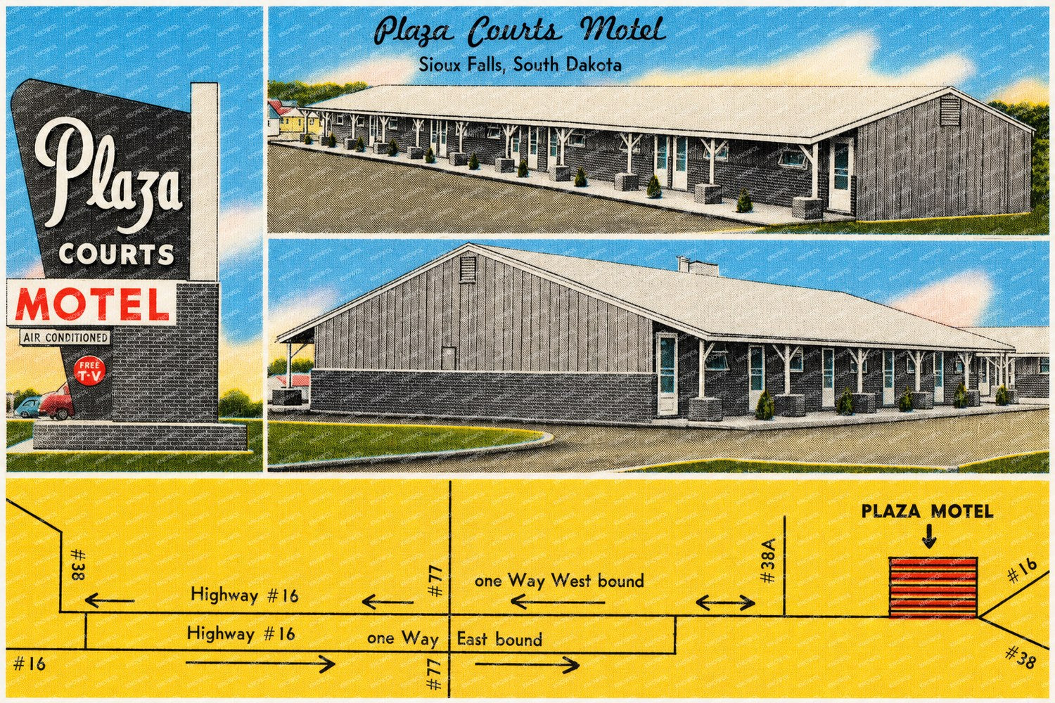 Sioux Falls, SD: Plaza Courts Motel