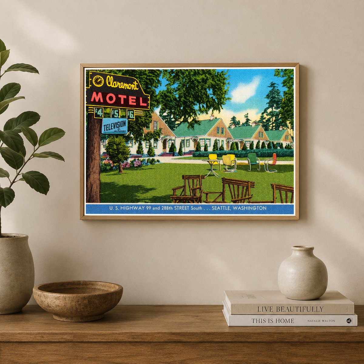 Seattle, WA: Claremont Motel, U.S. Highway 99 and 288th Street South... Seattle