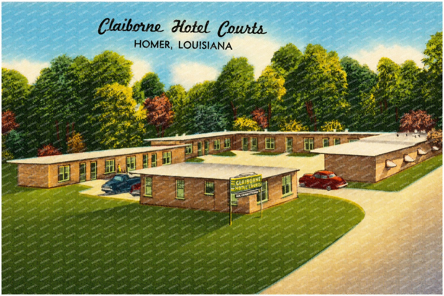 Homer, LA: Claiborne Hotel Courts