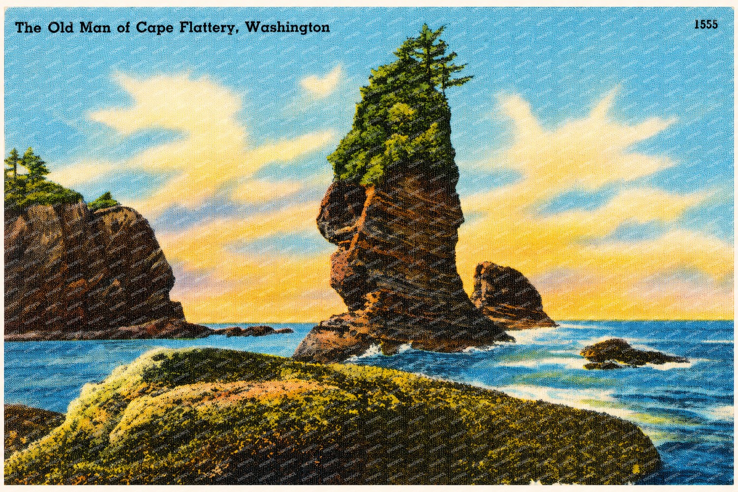 Flattery, Cape, WA: The Old Man of Cape Flattery