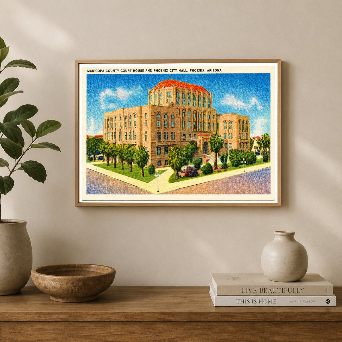 Phoenix, AZ: Maricopa County Court House and Phoenix City Hall