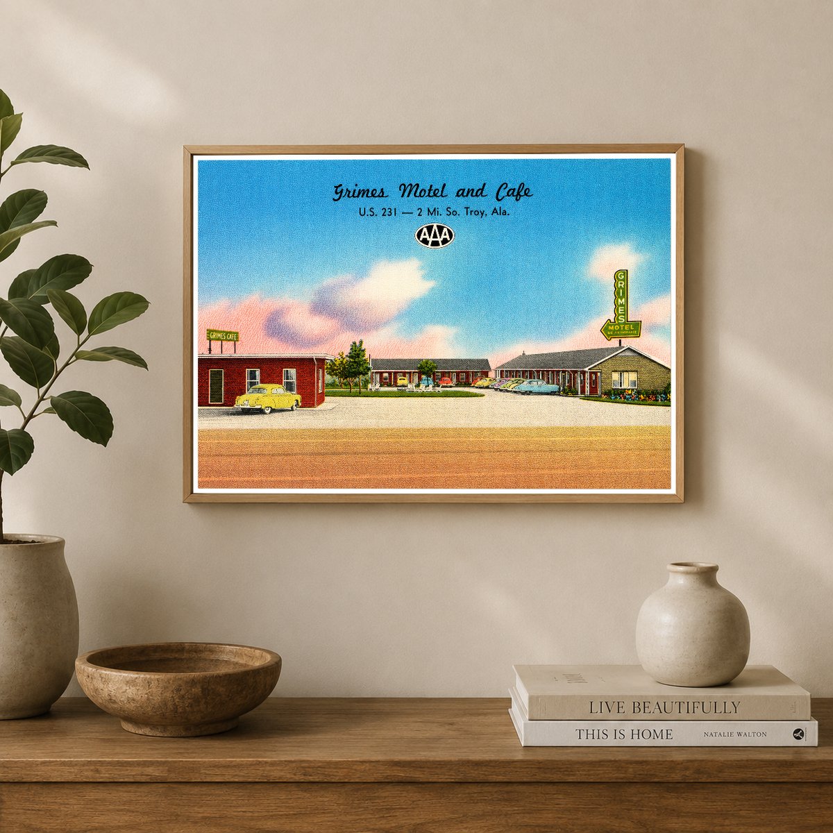 Troy, AL: Grimes Motel and Café