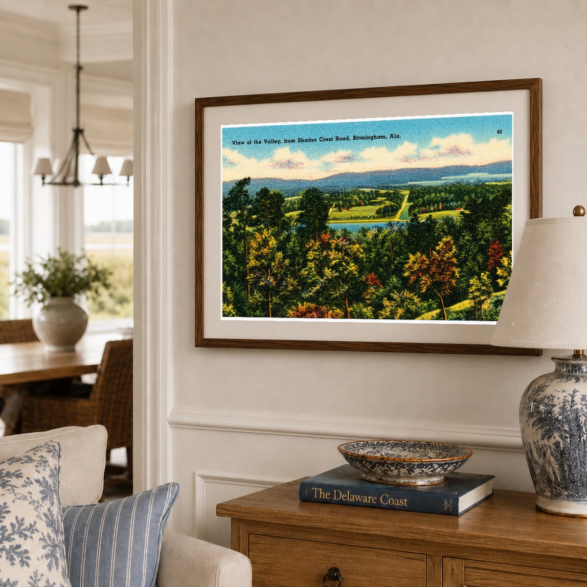 Birmingham, AL: View of the Valley, from Shades Crest Road
