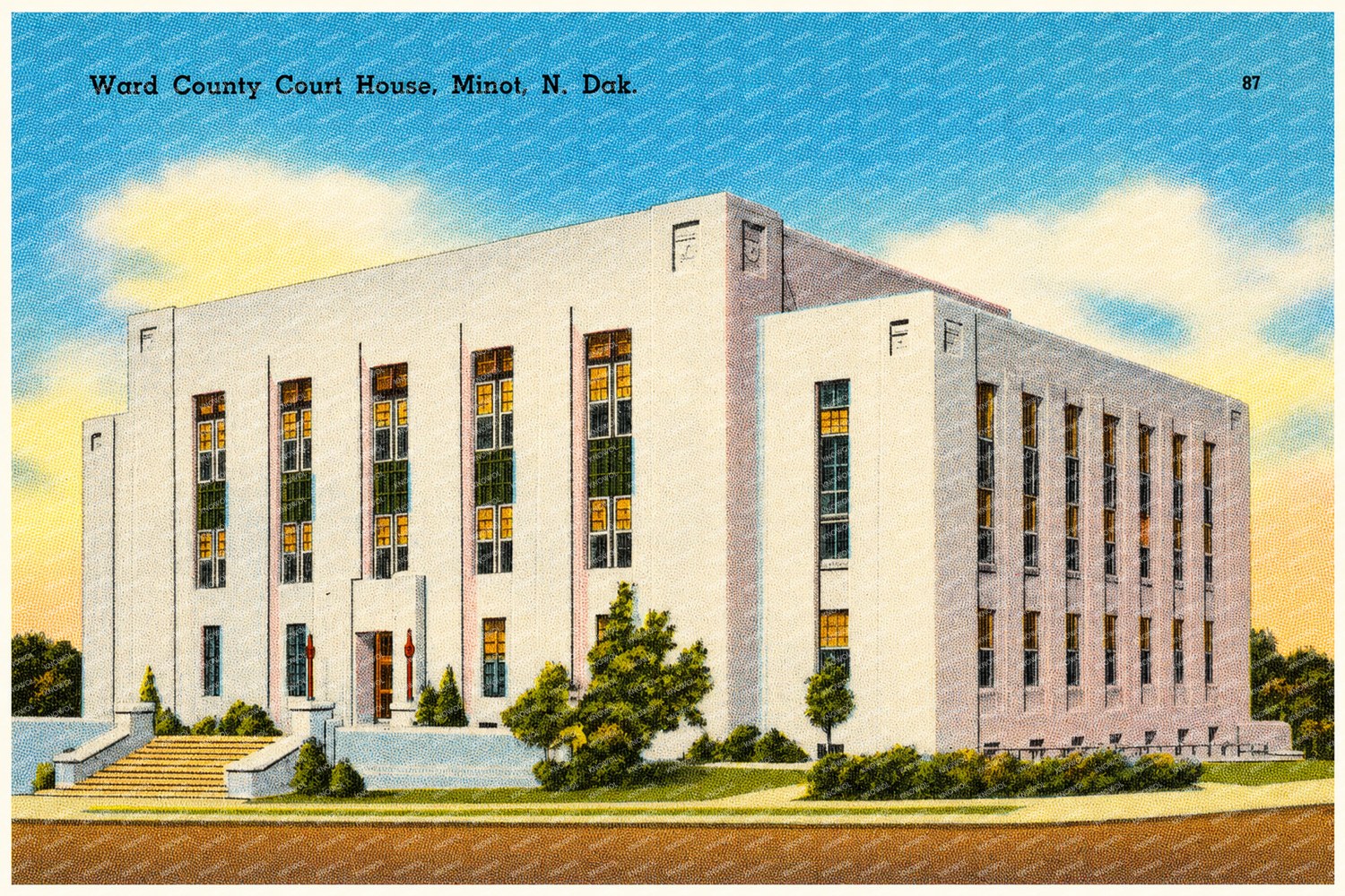 Minot, ND: Ward County Court House