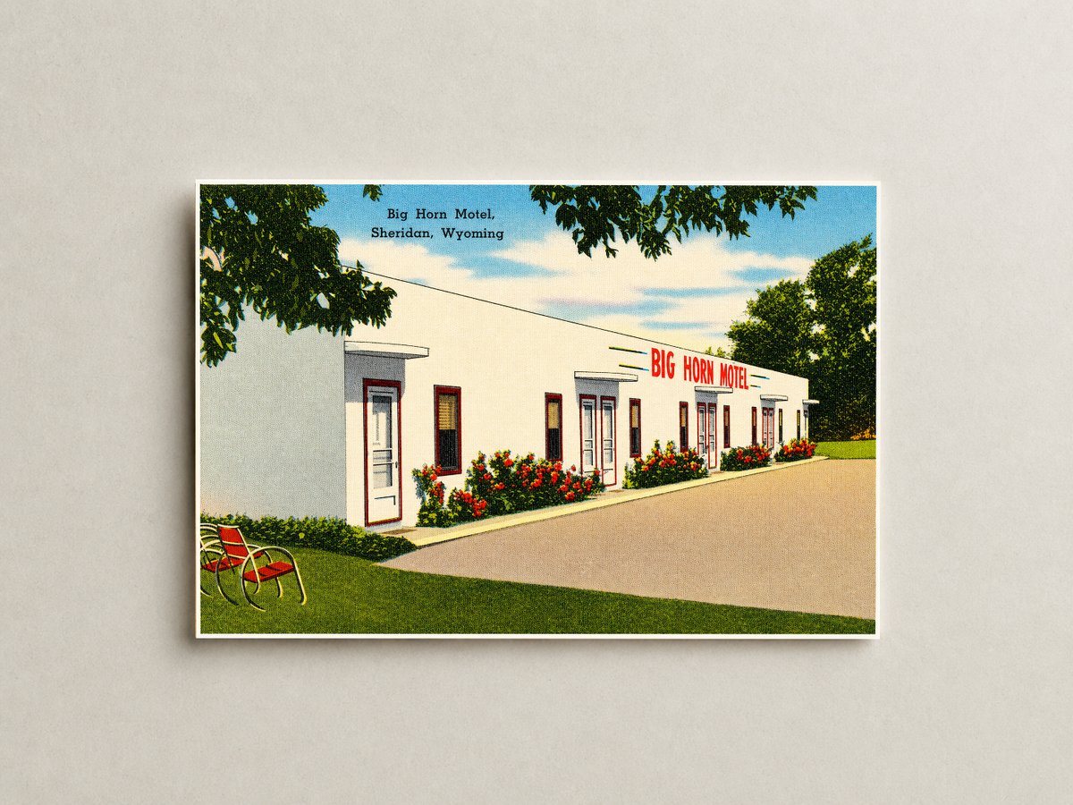 Sheridan, WY: Big Horn Motel