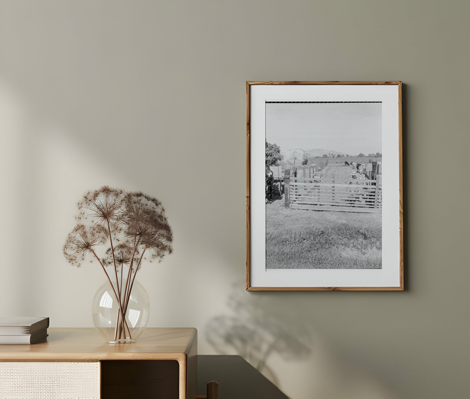 Farm Couple in Tulare County California Vintage Photo from November 1938 - Available at KNOWOL