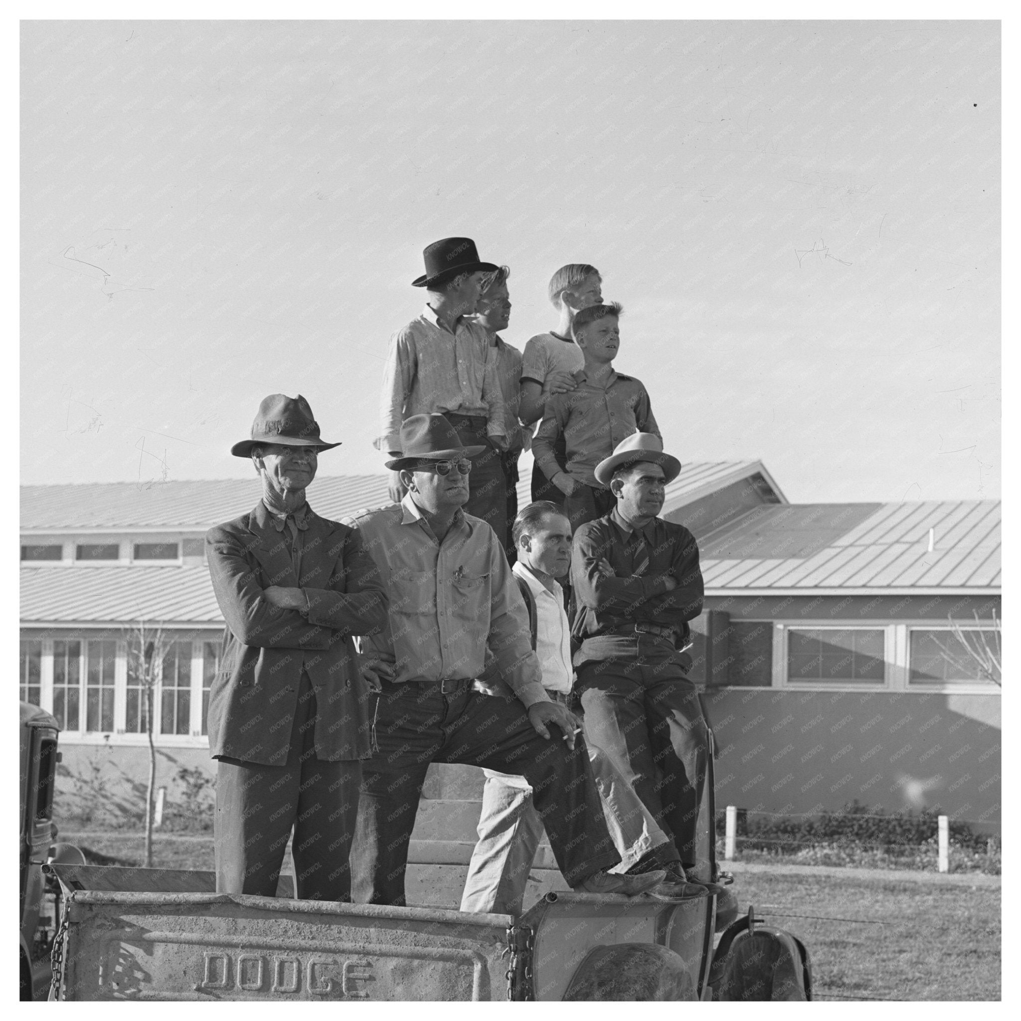 Farm Workers at 1942 Yuma Field Day Event - Available at KNOWOL