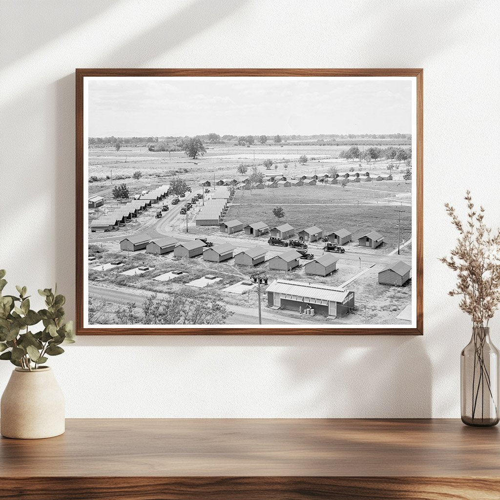 Farmersville Camp Facilities California May 1939 - Available at KNOWOL