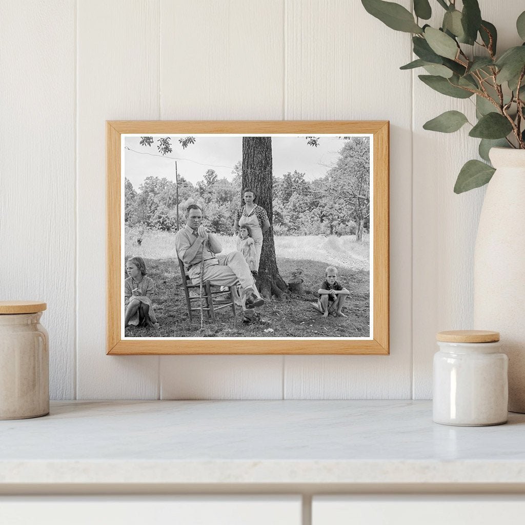 Father with Rheumatism North Carolina 1939 Vintage Photo - Available at KNOWOL