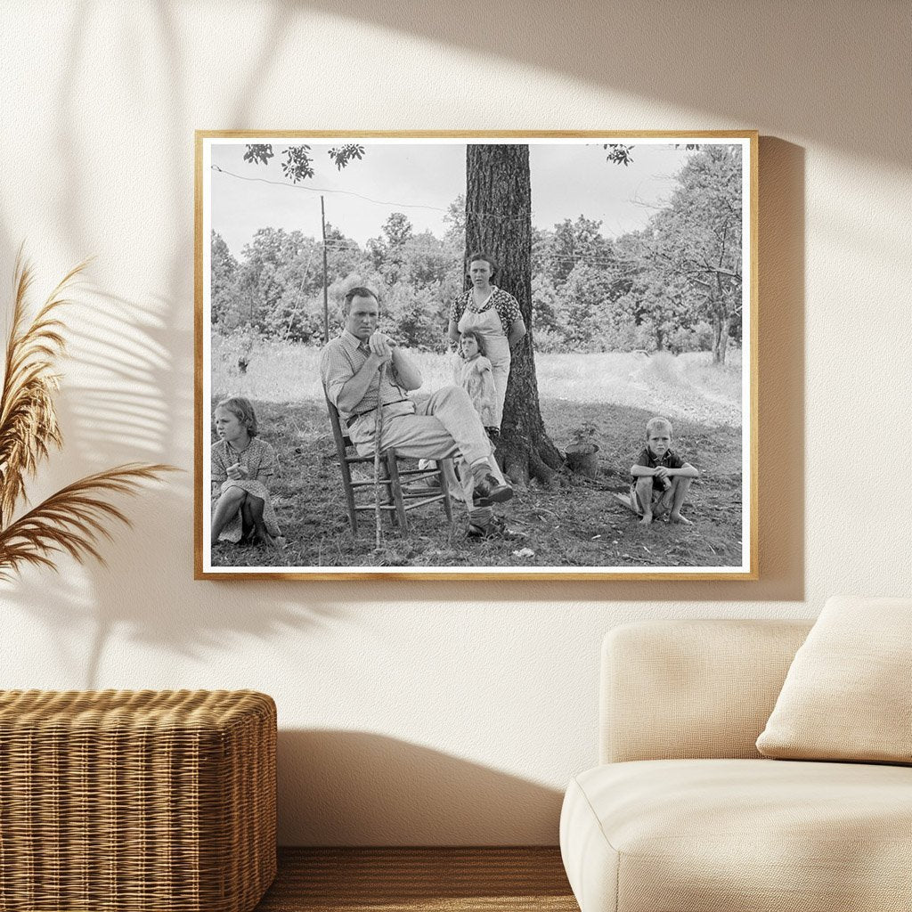 Father with Rheumatism North Carolina 1939 Vintage Photo - Available at KNOWOL