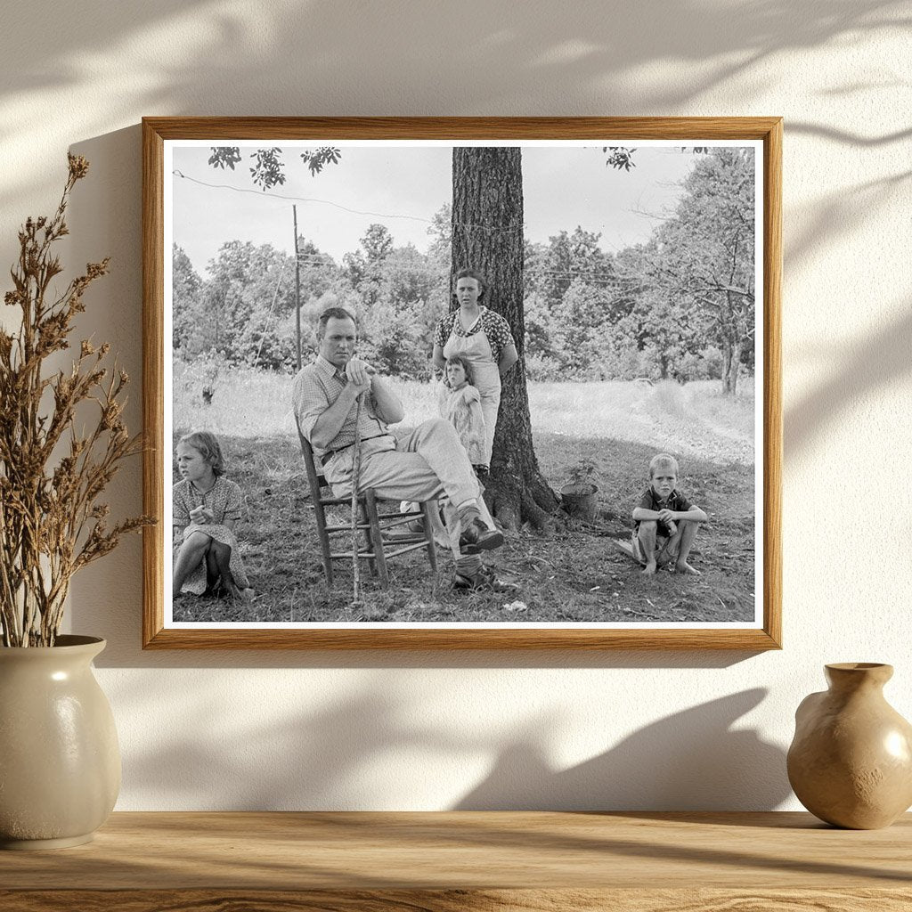 Father with Rheumatism North Carolina 1939 Vintage Photo - Available at KNOWOL