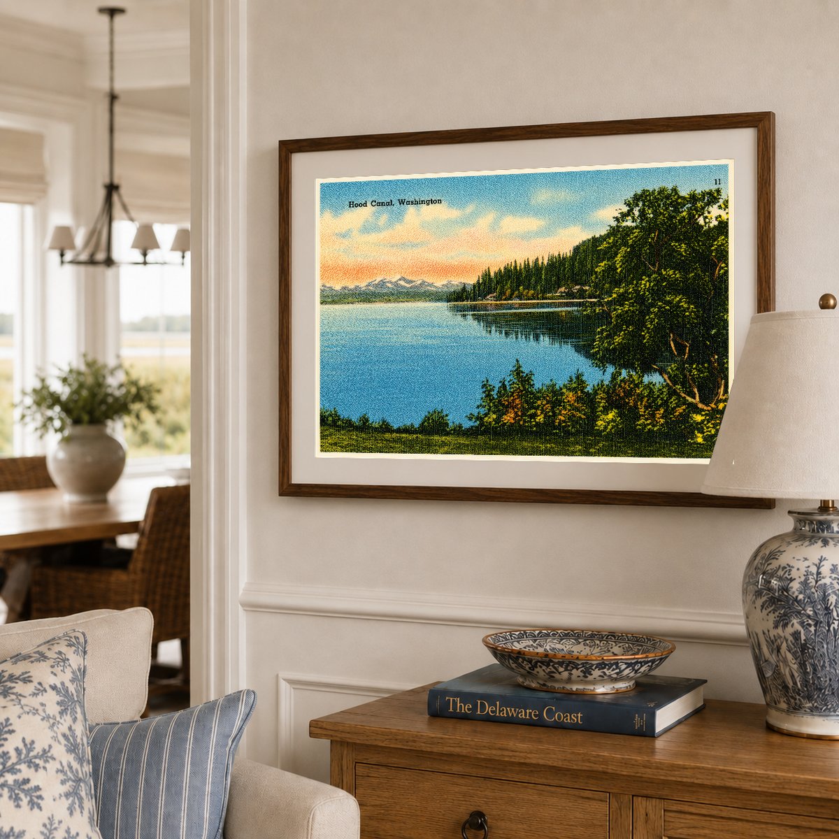 Hood Canal, WA: Historic View