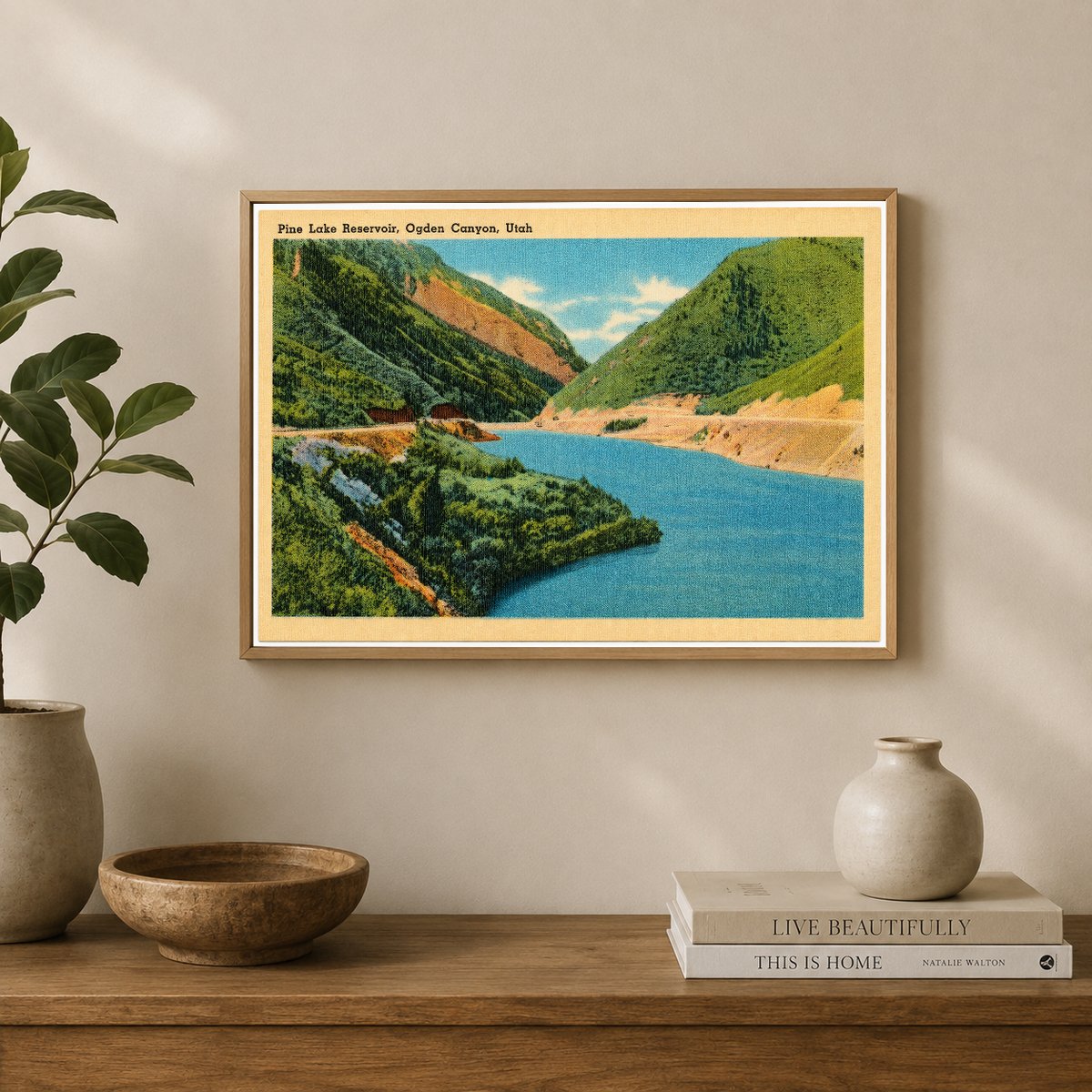 Ogden Canyon, UT: Pine Lake Reservoir
