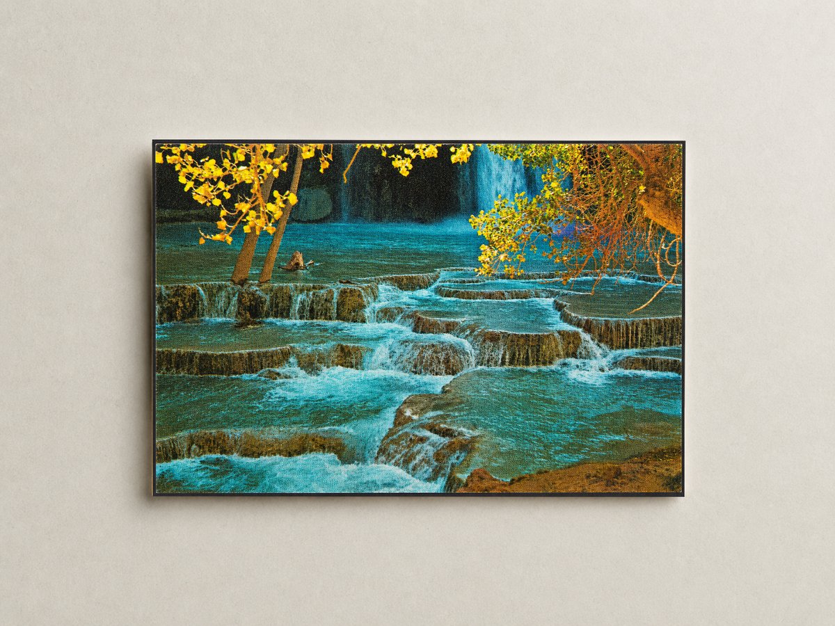 Havasu Creek, AZ: Travertine pools