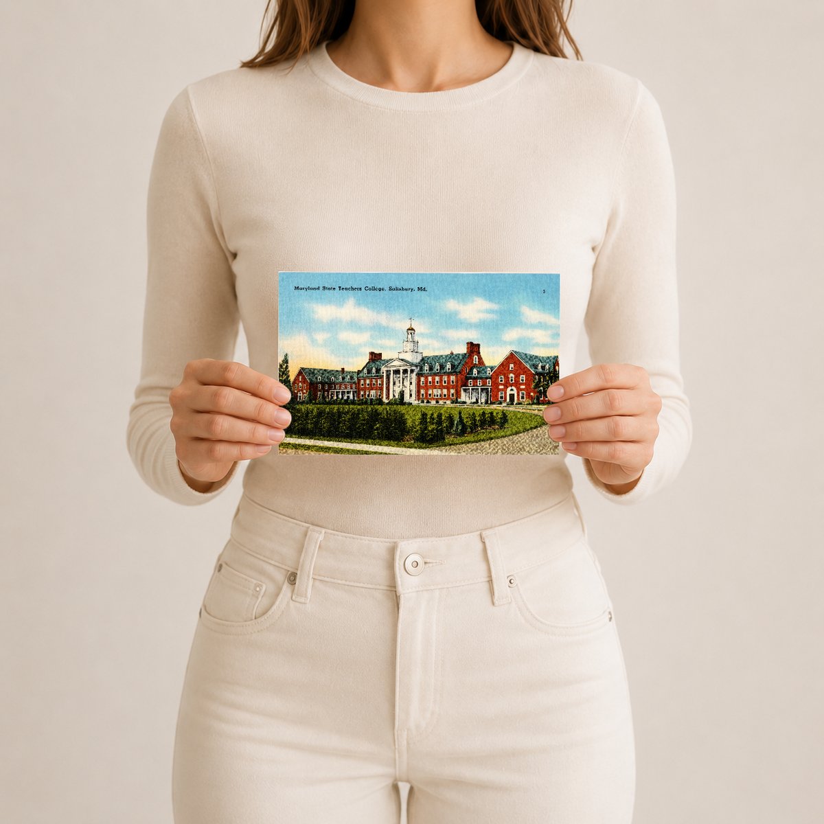 Maryland State Teachers College, Salisbury, MD — Vintage Maryland Postcard