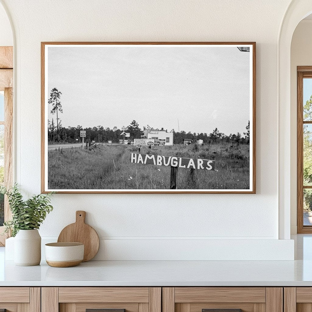 Georgia Road Sign Vintage Photo July 1937 - Available at KNOWOL