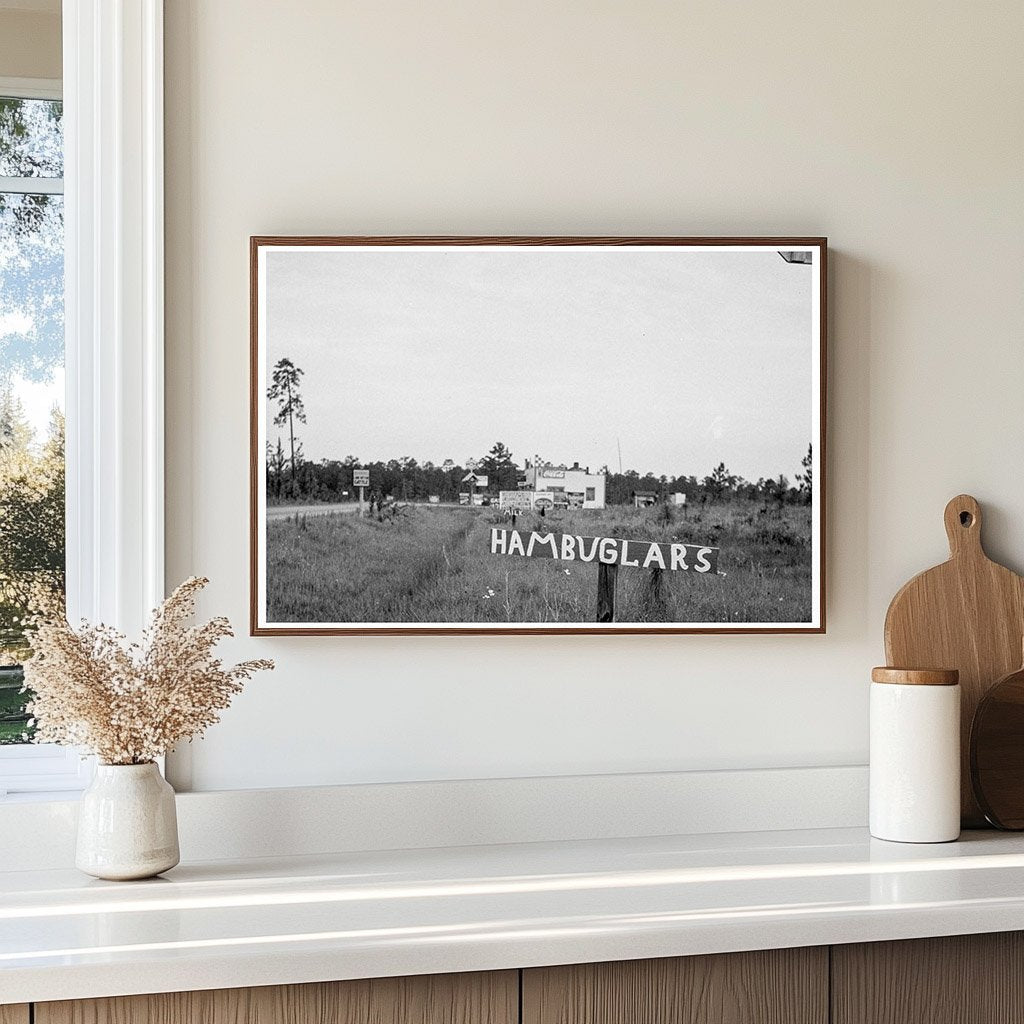 Georgia Road Sign Vintage Photo July 1937 - Available at KNOWOL