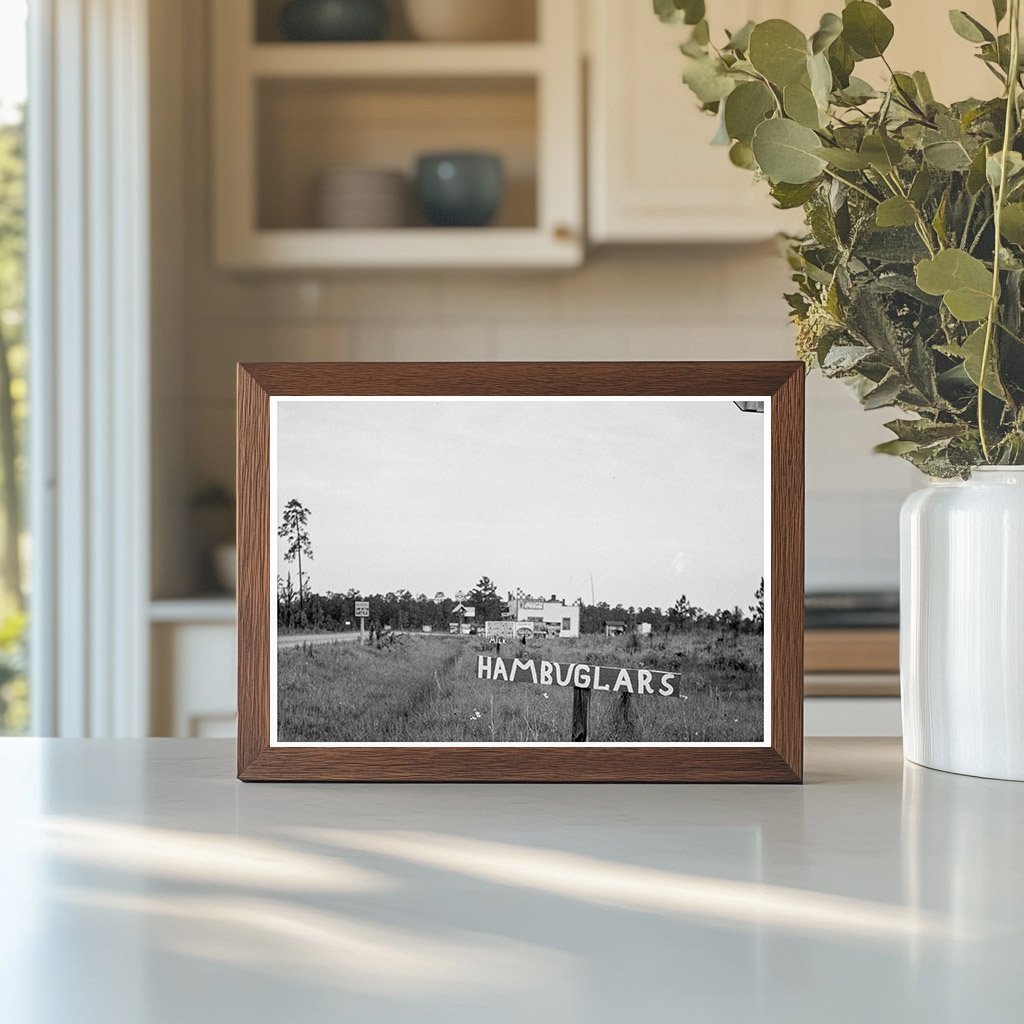 Georgia Road Sign Vintage Photo July 1937 - Available at KNOWOL