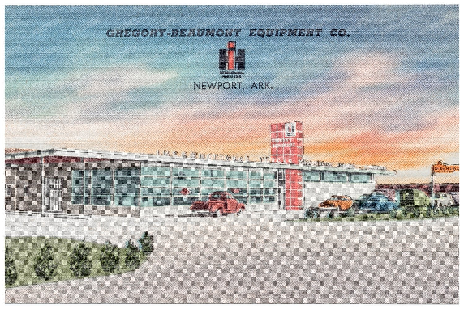 Gregory - Beaumont Equipment Co. Vintage Postcard 1930 - 1945 - Available at KNOWOL